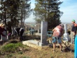 Субботник на территории кладбище села Ванновского