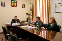 Исполняющий обязанности главы МО Тбилисский район Олег Михайлович Ляхов провел прием граждан в Ванновском сельском поселении