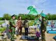 Почтили память умерших и погибших погранцов.
