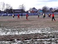 Спорт. Зимний футбол.