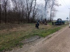 Работа МКУ. Уборка территории поселения от мусора.